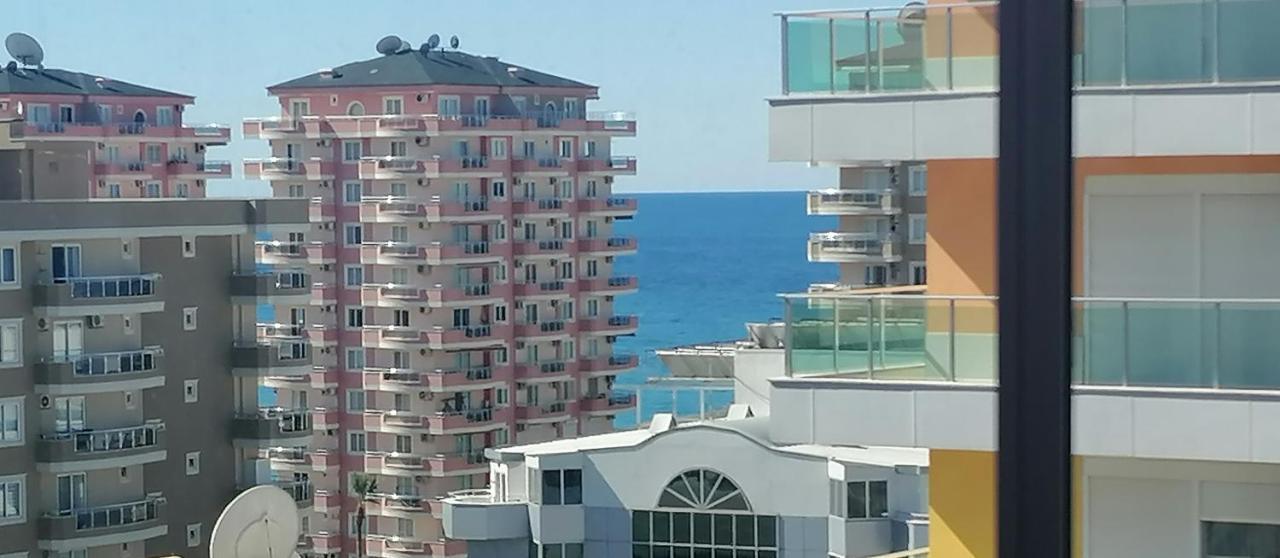 شقة Cozy Sea View Next To The Beach, In The Mid Of The Market, Saturday Bazar, Restaurants & Bars Etc, Alanya Mahmutlar! المظهر الخارجي الصورة