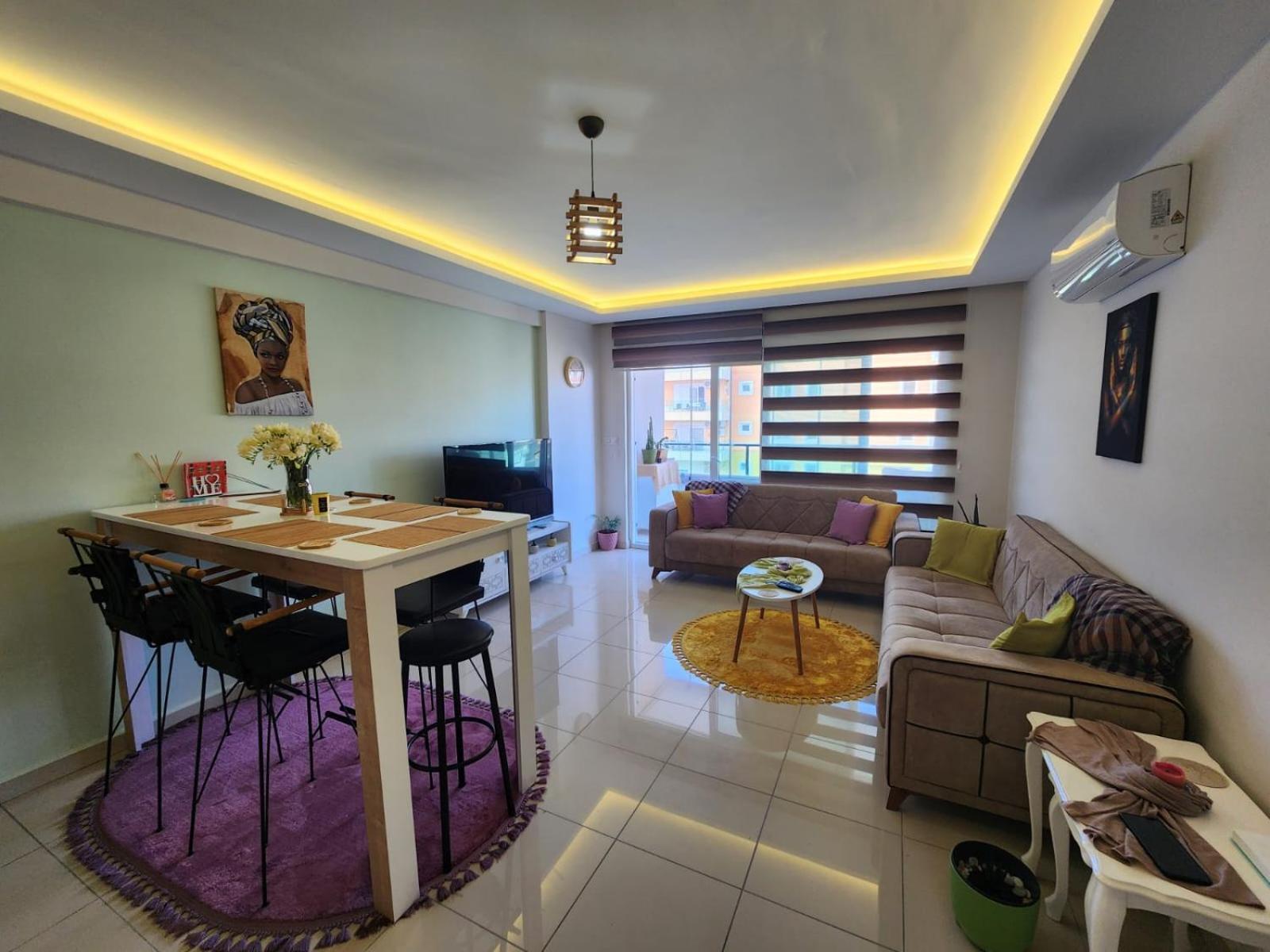 شقة Cozy Sea View Next To The Beach, In The Mid Of The Market, Saturday Bazar, Restaurants & Bars Etc, Alanya Mahmutlar! المظهر الخارجي الصورة