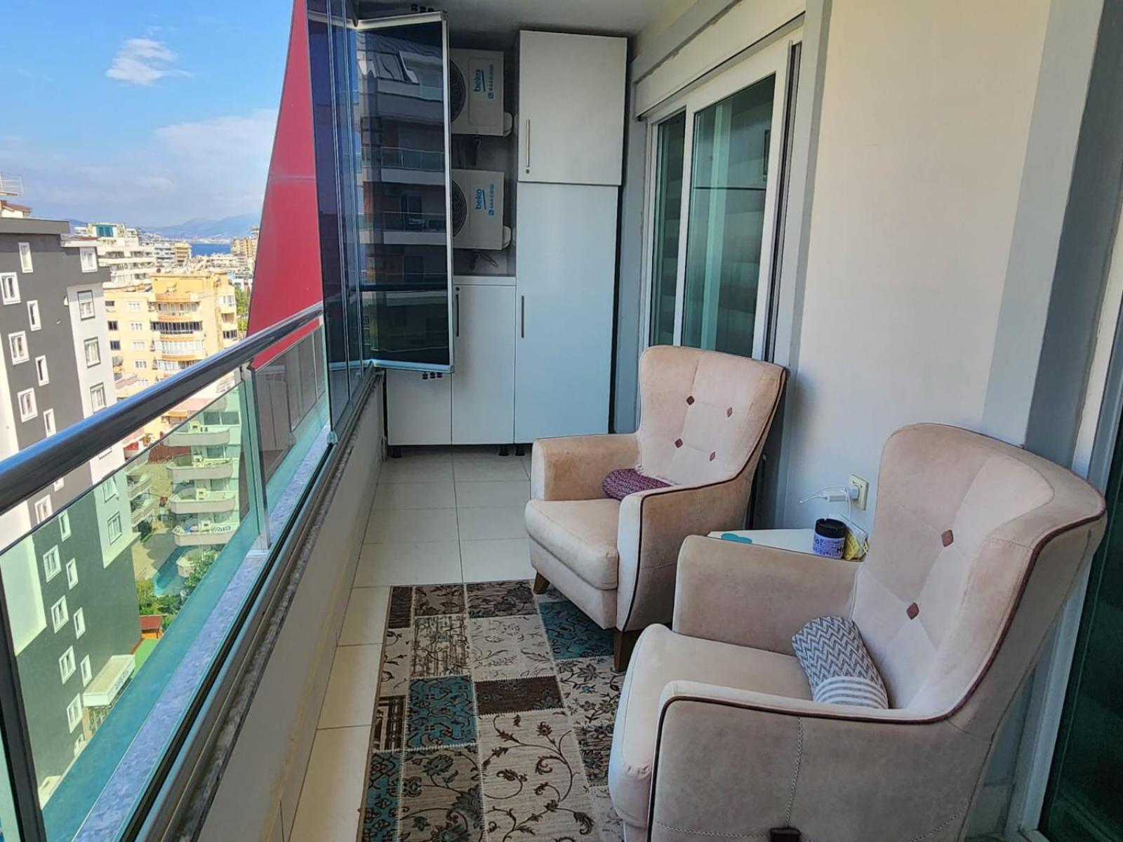 شقة Cozy Sea View Next To The Beach, In The Mid Of The Market, Saturday Bazar, Restaurants & Bars Etc, Alanya Mahmutlar! المظهر الخارجي الصورة